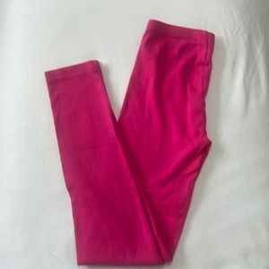 NWOT Gymboree pink leggings with elastic waistband.